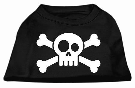 Skull Crossbone Screen Print Shirt