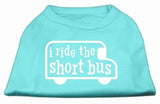 I Ride The Short Bus Screen Print Shirt