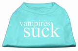 Vampires Suck Screen Print Shirt