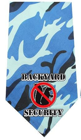 Back Yard Security Screen Print Bandana