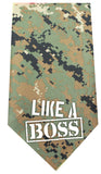 Like A Boss Screen Print Bandana