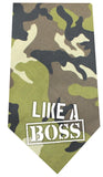 Like A Boss Screen Print Bandana