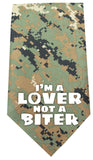 Lover Not A Biter Screen Print Bandana