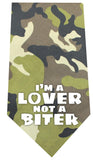 Lover Not A Biter Screen Print Bandana