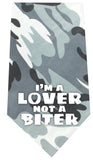 Lover Not A Biter Screen Print Bandana