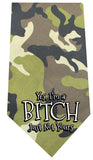 Yes I'm A Bitch Screen Print Bandana