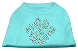 Holiday Paw Rhinestone Shirts