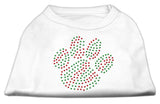 Holiday Paw Rhinestone Shirts