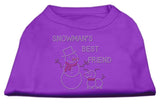 Snowman's Best Friend Rhinestone Shirt