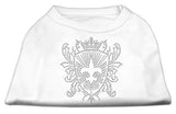 Rhinestone Fleur De Lis Shield Shirts