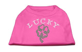 Four Leaf Clover Outline Rhinestone Shirts