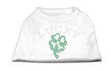 Four Leaf Clover Outline Rhinestone Shirts