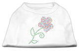 Multi-colored Flower Rhinestone Shirt