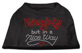 Naughty But Nice Rhinestone Shirts