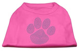 Blue Paw Rhinestud Shirt