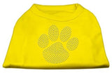 Clear Rhinestone Paw Shirts