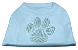 Green Paw Rhinestud Shirts