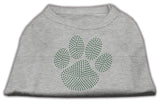 Green Paw Rhinestud Shirts