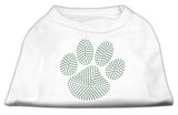 Green Paw Rhinestud Shirts