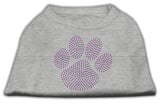 Purple Paw Rhinestud Shirts