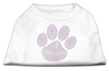 Purple Paw Rhinestud Shirts