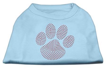 Red Paw Rhinestud Shirts