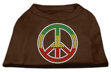 Rasta Peace Sign Shirts