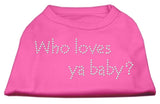 Who Loves Ya Baby? Rhinestone Shirts