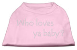 Who Loves Ya Baby? Rhinestone Shirts