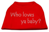 Who Loves Ya Baby? Rhinestone Shirts