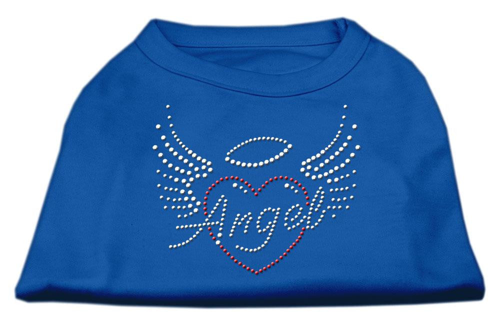 Angel Heart Rhinestone Dog Shirt