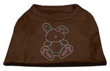 Bunny Rhinestone Dog Shirt