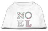 Noel Rhinestone Dog Shirt