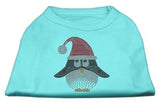 Santa Penguin Rhinestone Dog Shirt