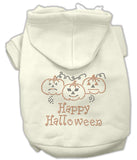 Happy Halloween Rhinestone Hoodies