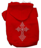 Rhinestone Cross Hoodies