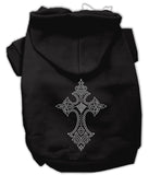 Rhinestone Cross Hoodies