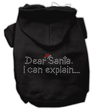 Dear Santa I Can Explain Hoodies