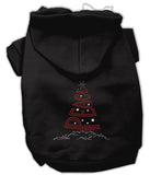 Peace Tree Rhinestone Hoodies