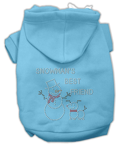 Snowman's Best Friend Rhinestone Hoodie