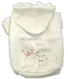 Snowman's Best Friend Rhinestone Hoodie