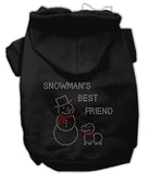 Snowman's Best Friend Rhinestone Hoodie