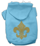 Gold Fleur De Lis Hoodie