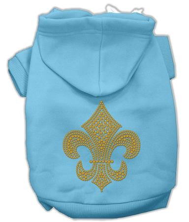 Gold Fleur De Lis Hoodie