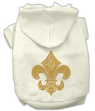 Gold Fleur De Lis Hoodie