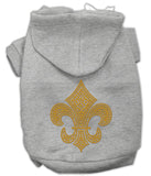 Gold Fleur De Lis Hoodie