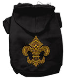 Gold Fleur De Lis Hoodie