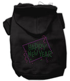 Happy New Year Rhinestone Hoodies