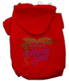 Mardi Gras Rhinestud Hoodies