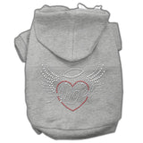 Angel Heart Rhinestone Hoodies